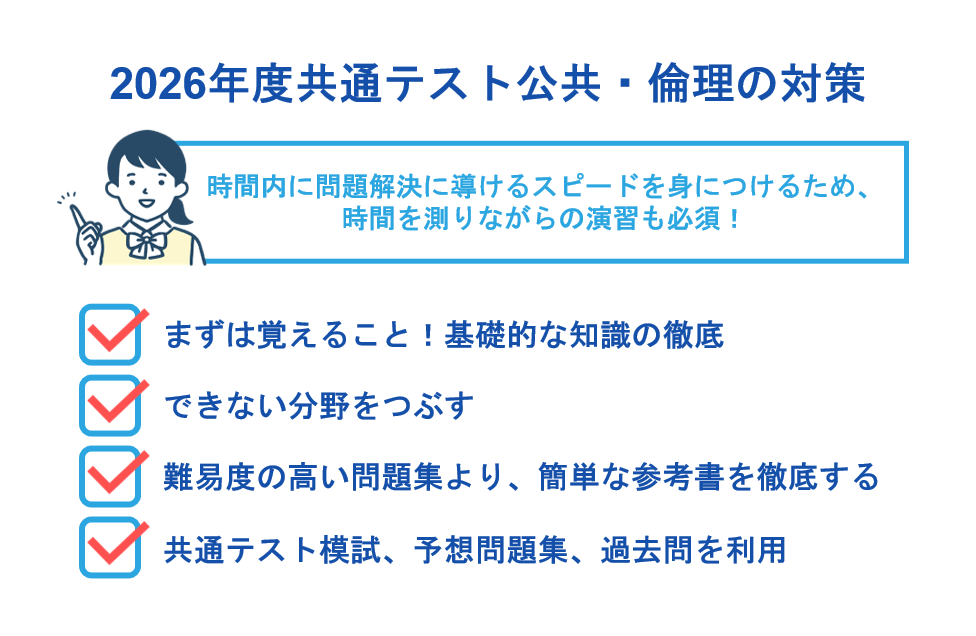 2026年度共通テスト公共・倫理の対策