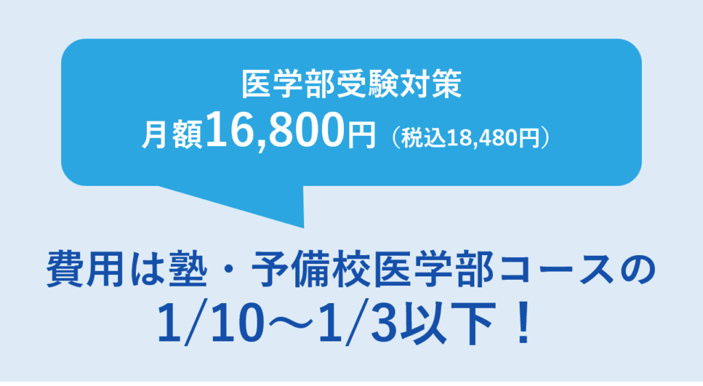 医学部受験対策の料金