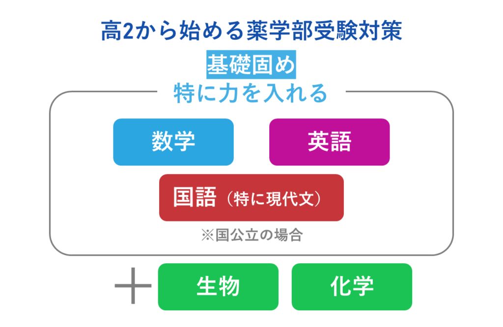 高２から始める薬学部受験対策