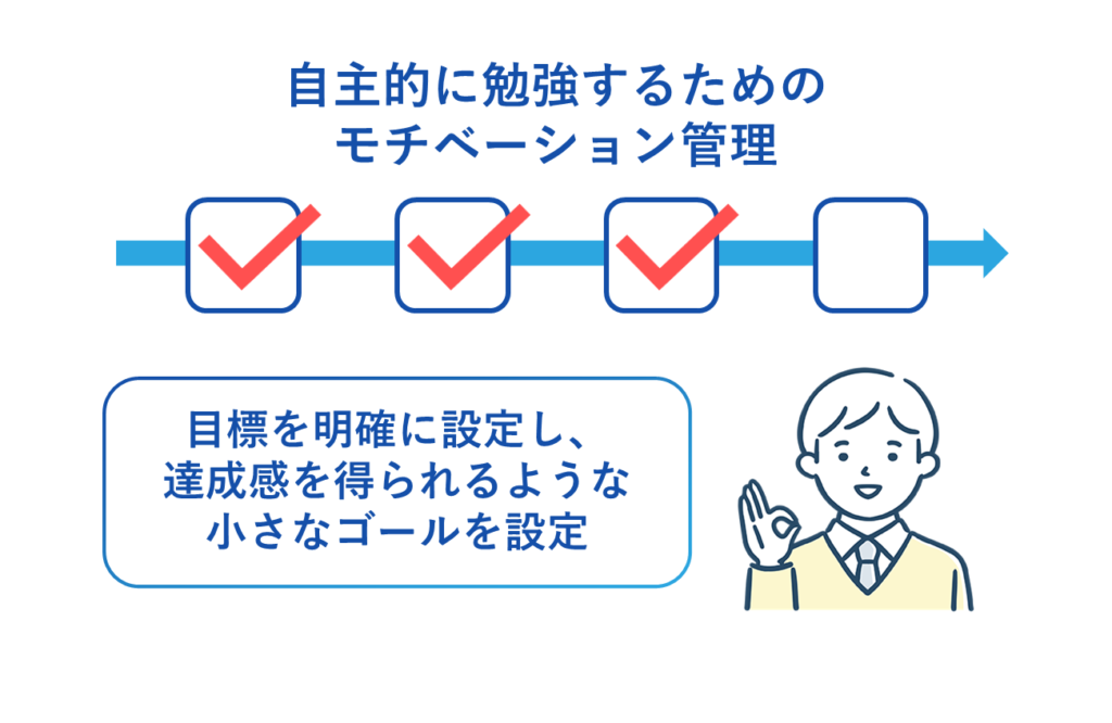 自主的に勉強するためのモチベーション管理