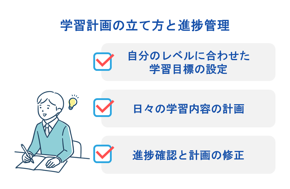 学習計画の立て方と進捗管理