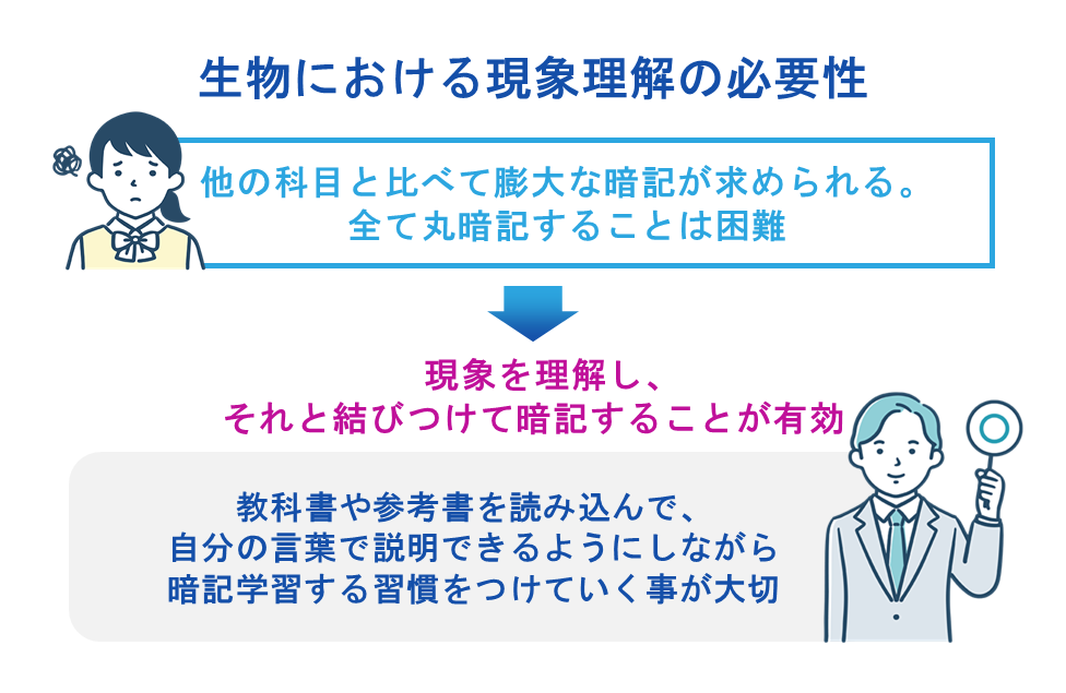 生物における現象理解の必要性