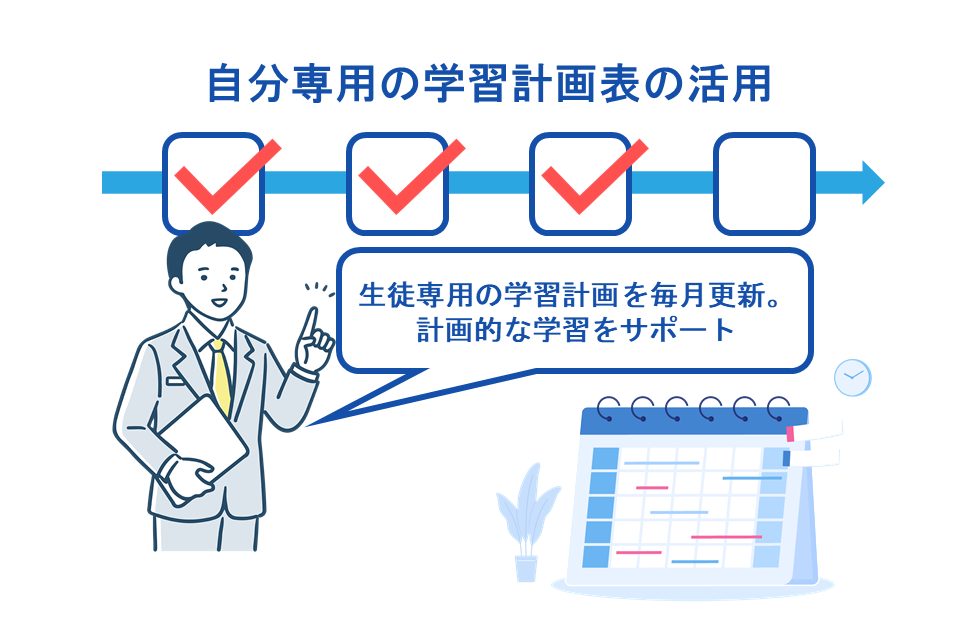 自分専用の学習計画表の活用