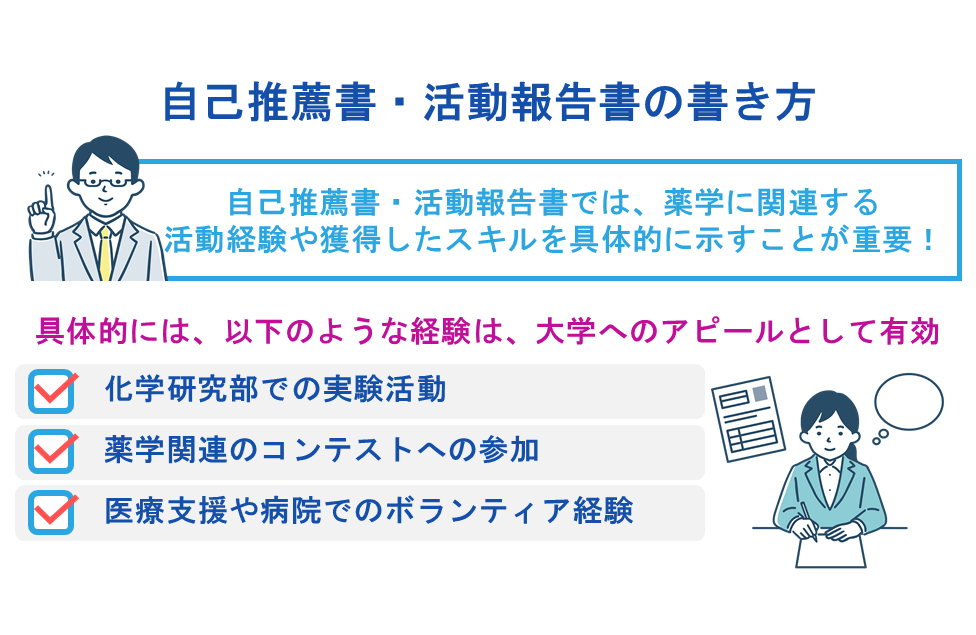 自己推薦書・活動報告書の書き方
