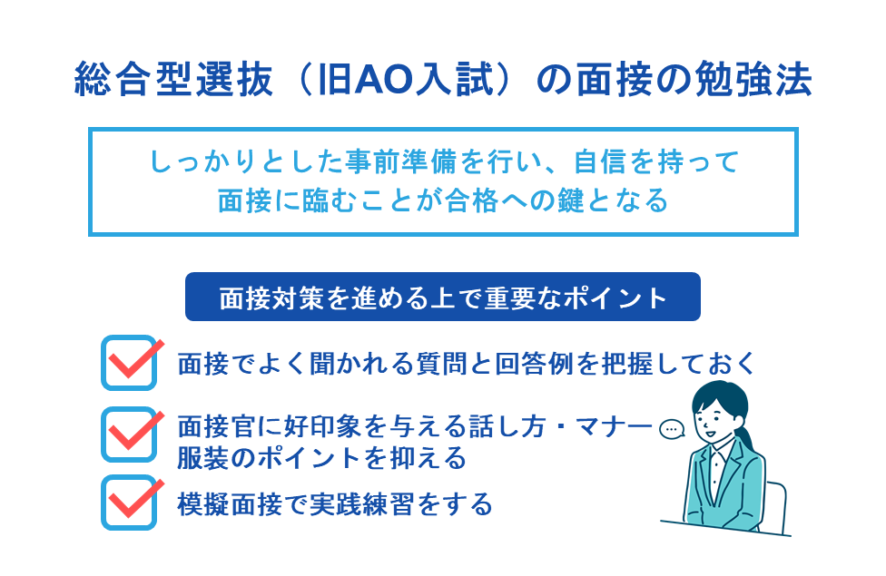 総合型選抜(旧AO入試)の面接の勉強法