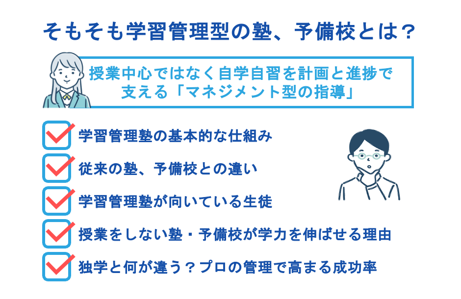 学習管理の塾・予備校とは?