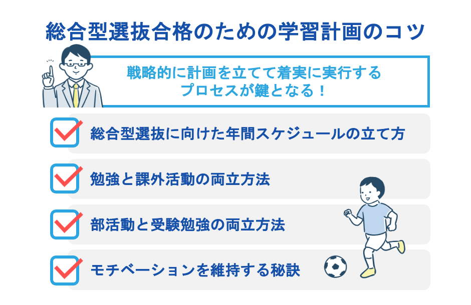 総合型選抜合格のための学習計画のコツ