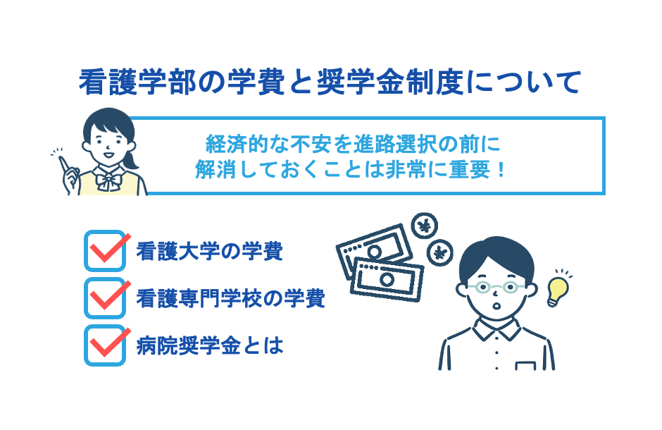 看護学部の学費と奨学金制度について