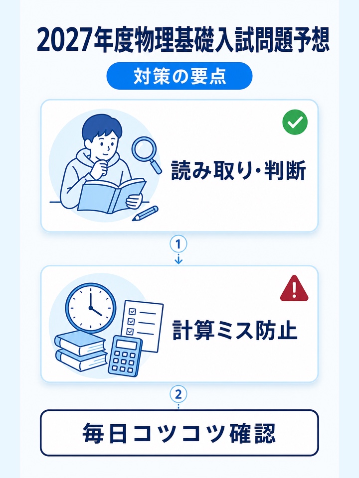 2027年度物理基礎入試問題予想