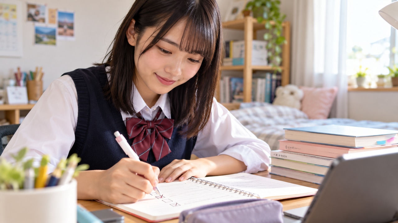 まとめをイメージした学習風景